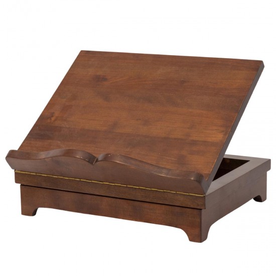 Leggio da tavolo in legno noce 33x25 cm - 300019 