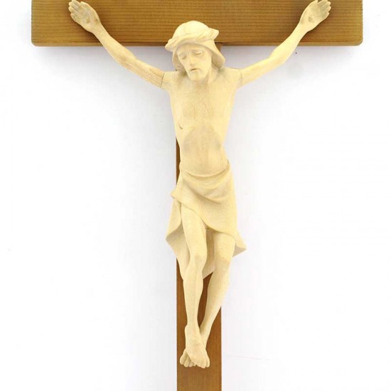 Crocifisso da parete moderno con Cristo stilizzato | IlBelregalo