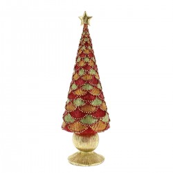 Albero di Natale ELIPTIKAL 34 cm Scintille di Fabrille