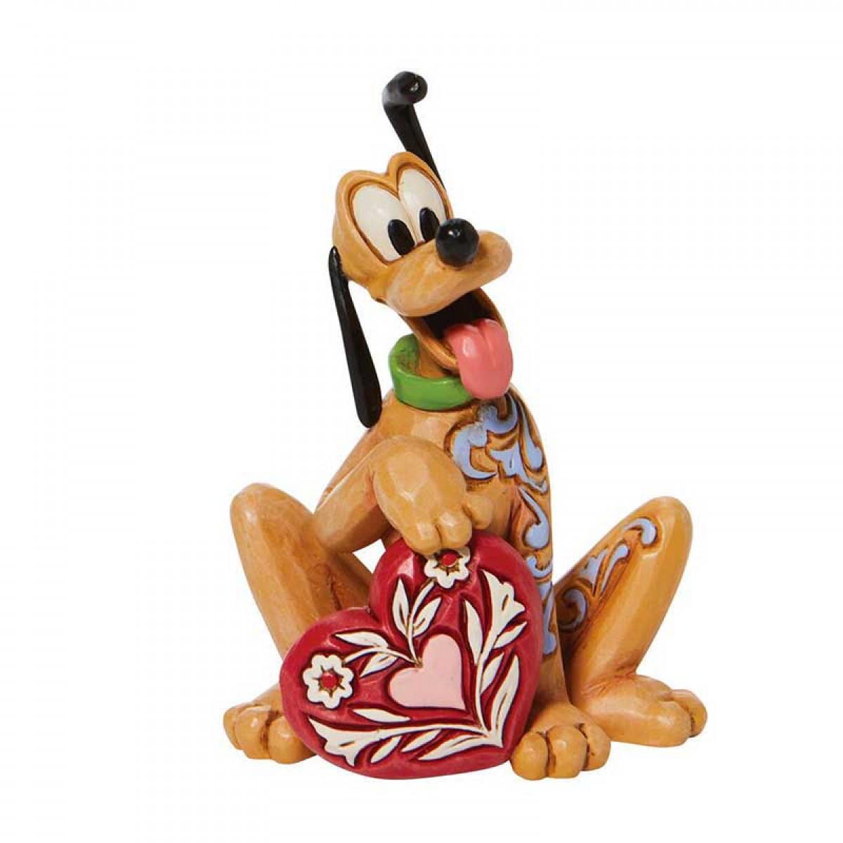 Pluto con cuore 9 cm Disney Traditions 6010108 - 252001214 