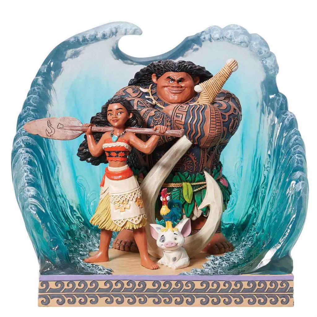 Scene of the wave in Oceania 18 cm Disney Traditions 6013076 - 25200183