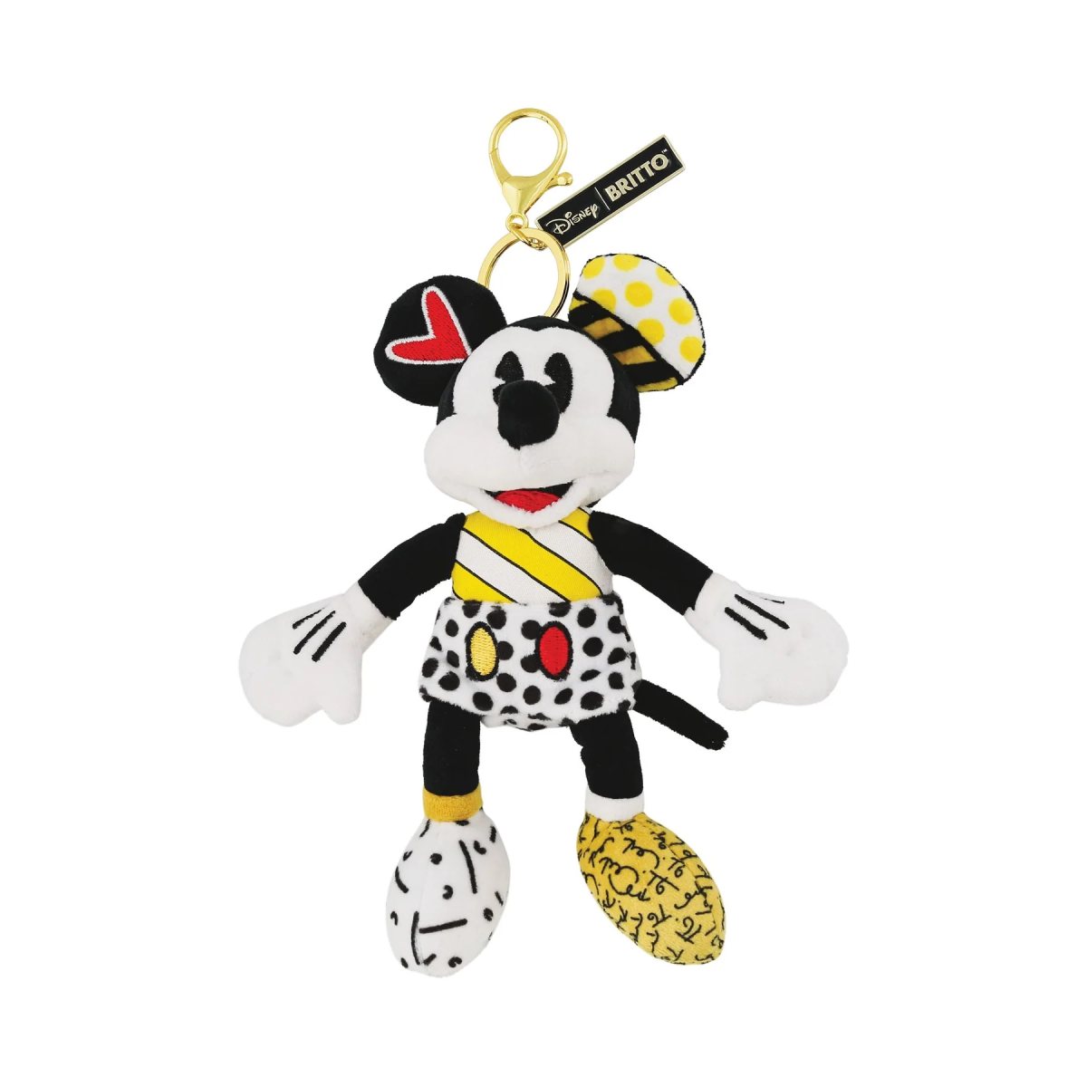 Mickey Mouse plush keychain 11 cm Disney Showcase Britto 6013551