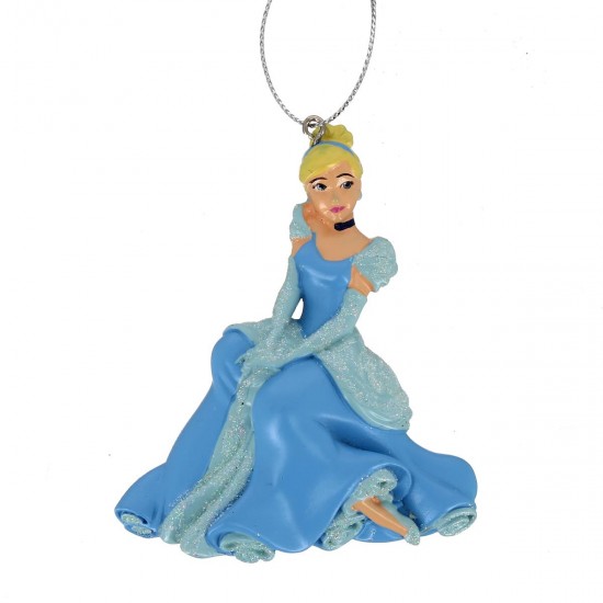 Principesse in resina colorata da appendere 9 cm Disney - 25200317 