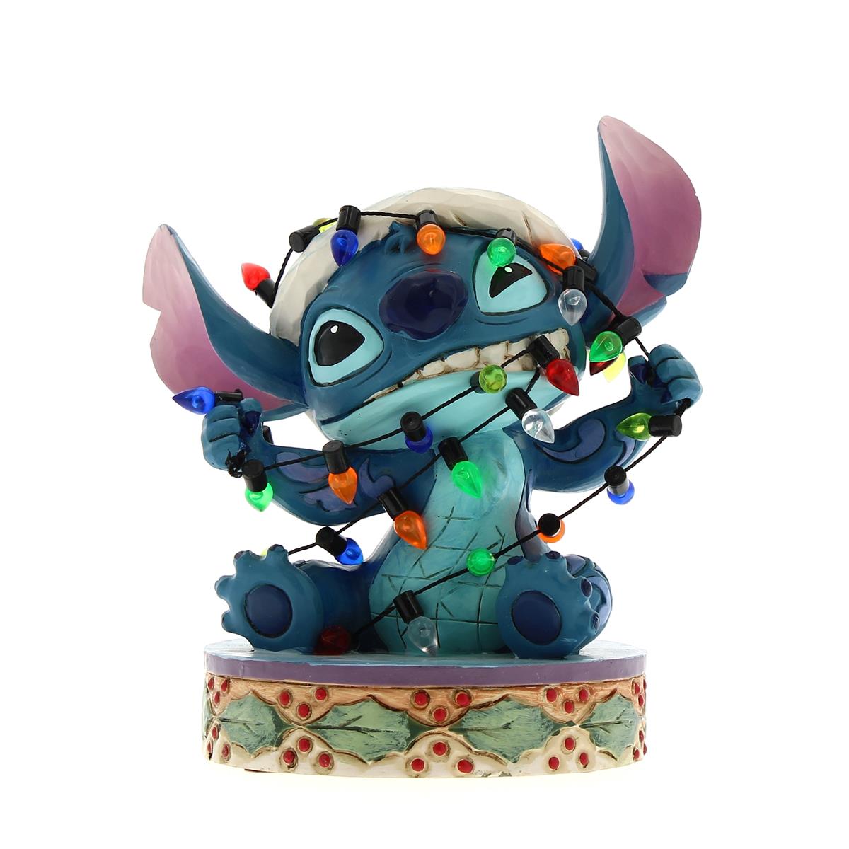 Stitch tangled in the lights 11,5 cm Disney Traditions 6010872 - 25200354