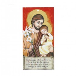 Benedizione Famiglia San Giuseppe 8x17 cm