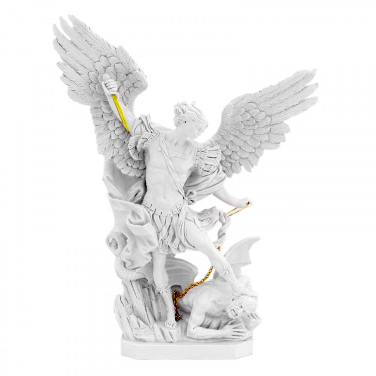 Statua San Michele Arcangelo cm. 14 in Resina by Paben PB0213