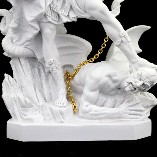 Statua San Michele Arcangelo cm. 14 in Resina by Paben PB0213