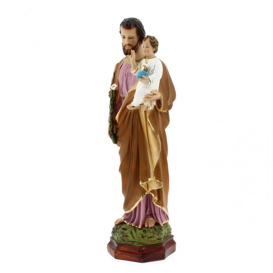 Statua San Giuseppe in resina 64 cm - 15400453 