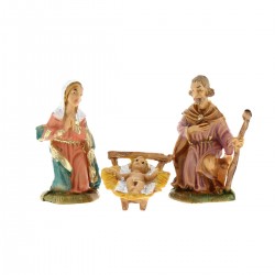 Natività in resina 4 cm 5 pezzi Presepe Fontanini