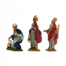 Re Magi in resina 4 cm 3 pezzi Presepe Fontanini