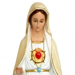 Statua Madonna di Fatima in resina 103 cm