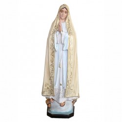 Statua Madonna di Fatima in vetroresina 120 cm