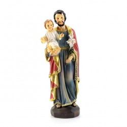 Statua San Giuseppe in resina 13 cm