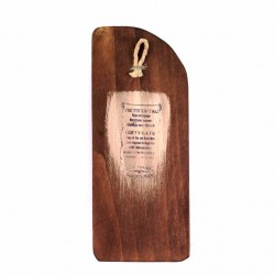 Icona Madonna con Bambino legno 8x20 cm