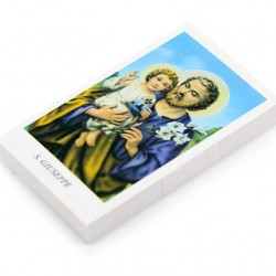 Immagine San Giuseppe-A con preghiera 6x11 cm 100 pz