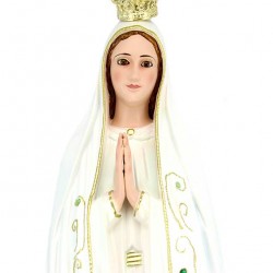 Statua Madonna di Fatima plastica 55 cm