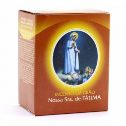 Incenso in resina naturale Madonna di Fatima 125 g 