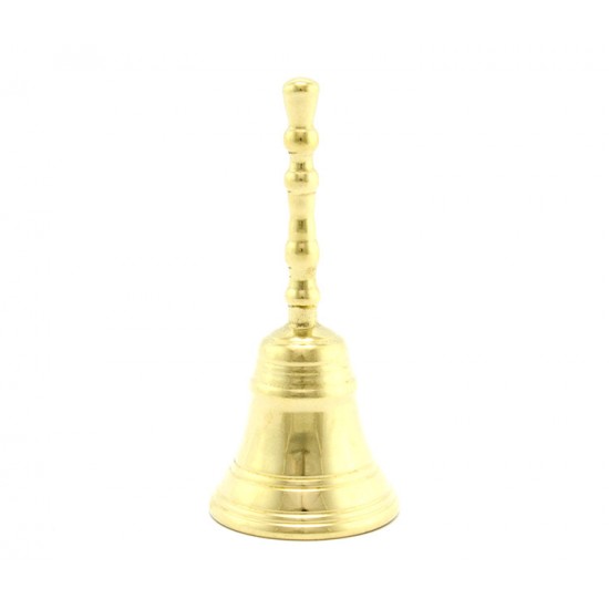 Liturgical bell with golden handle different sizes