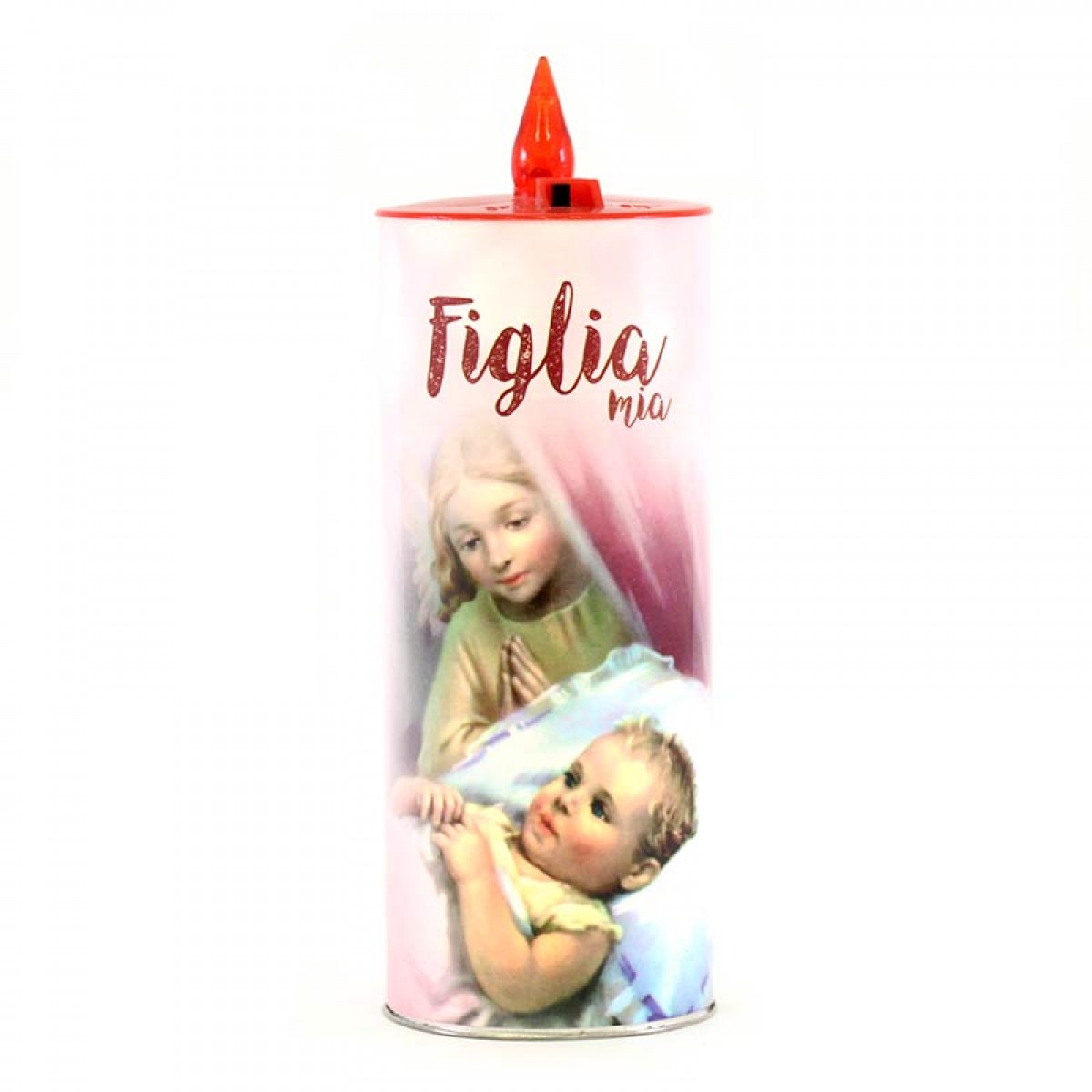 Electronic candle Daughter dedication 15 cm - 550042