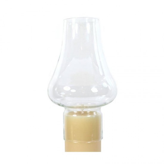 Supporto in vetro per candele TURIBIO per candele fino a Ø4cm, trasparente,  Ø6,8cm