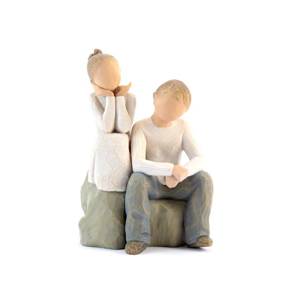 Estatuilla Hermano y Hermana 14 cm Willow Tree 26187