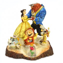 Libro La bella e la bestia 20x26 cm Disney Traditions