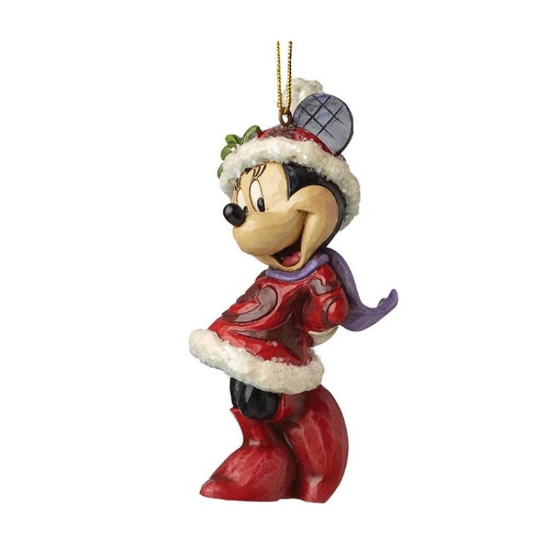 Christmas Minnie Mouse 10 Cm Disney Traditions A28240